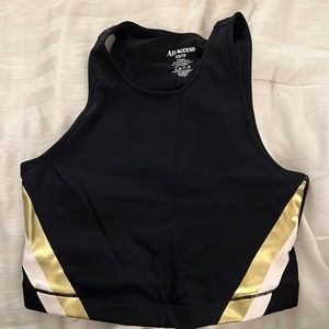 Womens workout crop top size XS